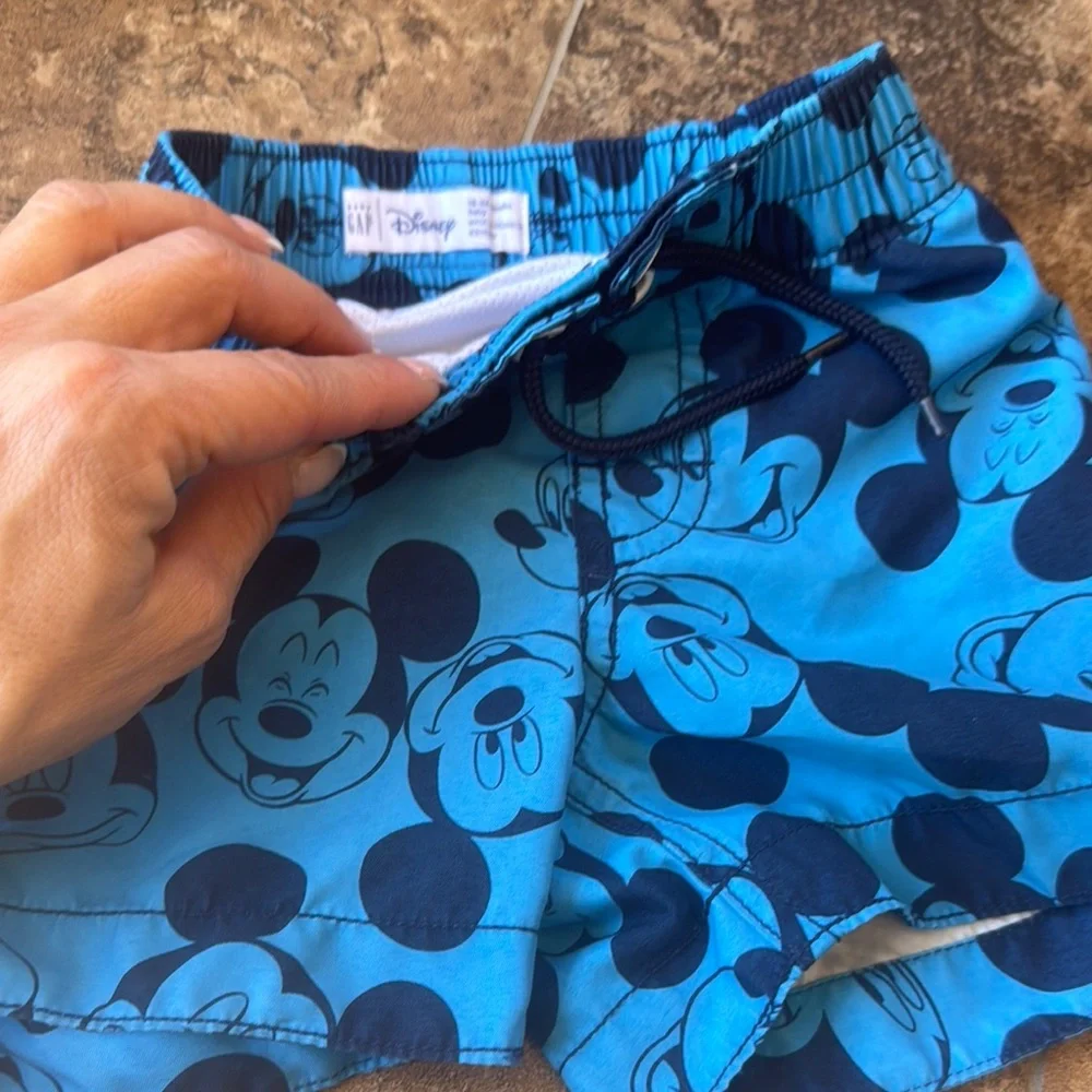 Disney Blue Mickey Mouse Pajama Set - Picture 4 of 4